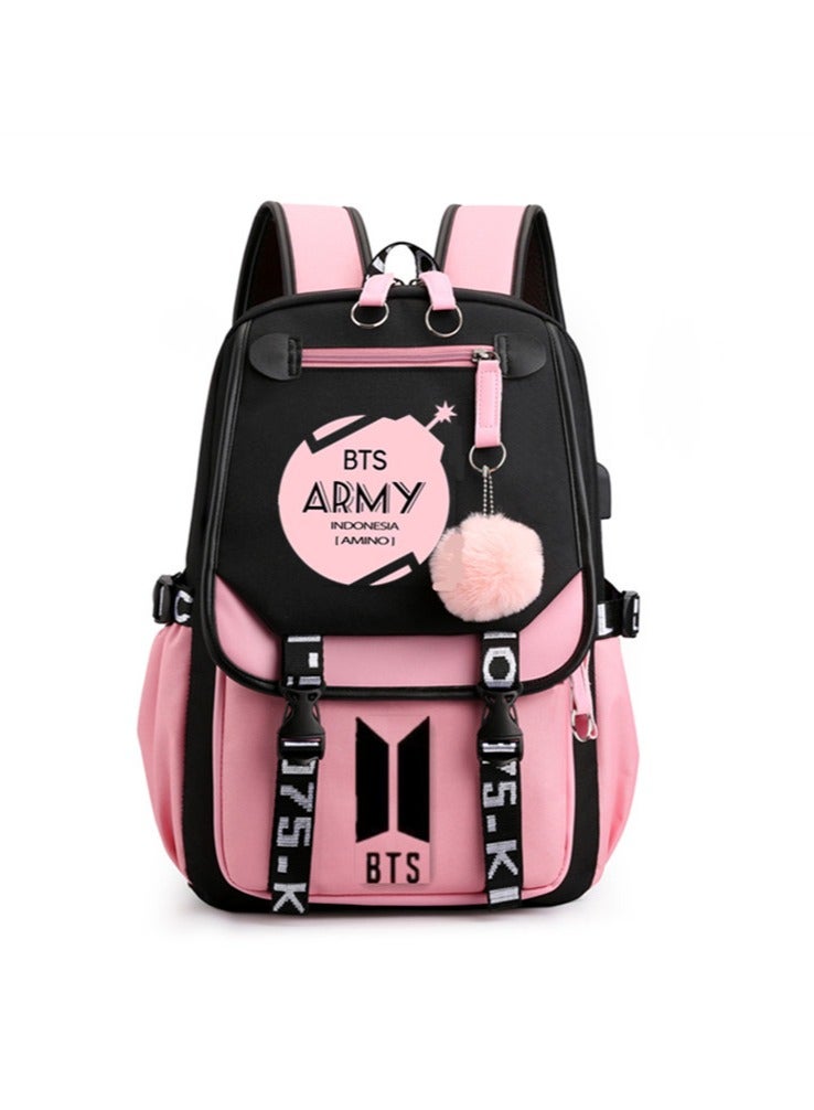 حقيبة ظهر BTS متعددة الألوان - Image 1